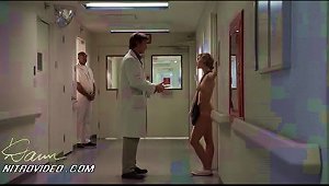 Naked Patient Faces Her Doctor