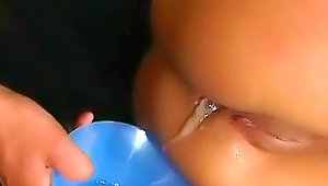 Creampie Shots Leak From Her Pussy