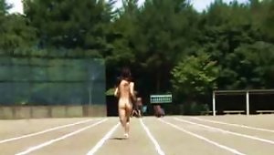 Asian  In Nude Track And Field Part1