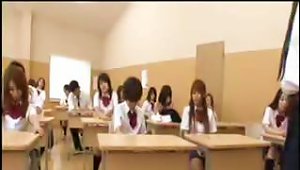 Japanese Teen Schoolgirl Forced To Participate In Naked In School Program