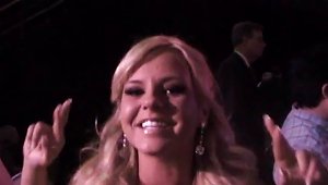 Sexy Bree Olson Gets Honoured In A Formal Ceremony