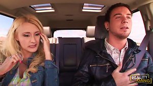 Mallory Rae Murphy And Her Boo Fuck Up In The Mountain In A Back Seat