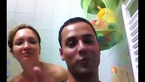 Steamy Amateur Couple Record Their Bathtub Fun