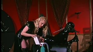 Mistress Nicolette Gets Herself A Hot Lesbian Gimp To Play With