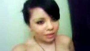 Lovely Brunette Webcam  Masturbates For Her Boyfriend