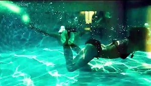 Cock-bursting Underwater Take Of Keira Knightley Swimming In A Bikini